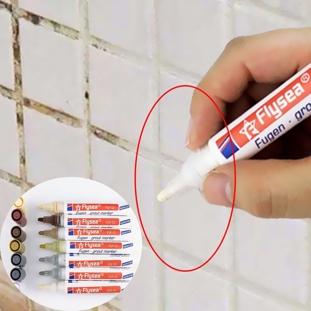 Neue Wasserdicht Fliesen Reparatur Küche Instant Mörtel Stift Anti Schimmel Professionelle Fliesen Lücke Reparatur Farbe Stift Fliesen Refill