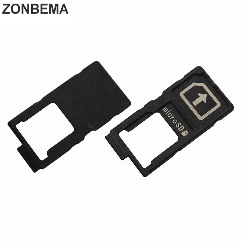 Tarjeta Sim titular único ranura Dual bandeja adaptador para Sony Xperia Z Z1 Z2 Z3 Z4 Z5 XZ X XZS XZ1 mini compacto Premium rendimiento