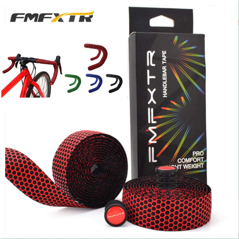 ZTTO Road Bike Bar Tape colorful Gradient color gold green teal Handlebar tapes EVA PU Tape Durable Shock-Proof Bartape