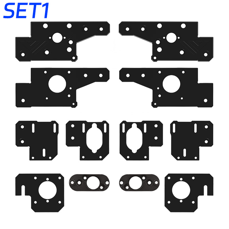 Mellow højpræcisions cnc  vz235 vzbot langakselmotorbeslag til diy 3d printer ldo -42 sth 48-2804ah(s40r)  motor / kraken motor
