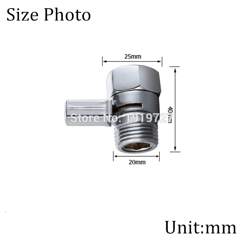 VANNE D'ARRÊT DE Contrôle De Débit En Laiton Conviviale Pour Pomme De Douche EUR 13,85 - FR