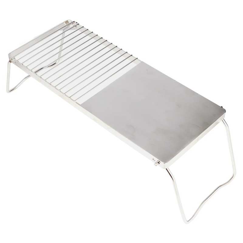 Camping Grill Stand Grill Stand Stainless Steel for Grilling