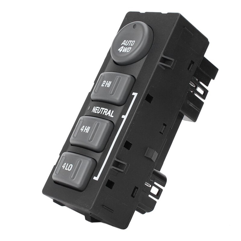 15709327 4 Wheel Drive Control Switch 4WD 4X4 Transfer Case Button for Chevrolet AVALANCHE Silverado TAHOE GMC Sierra