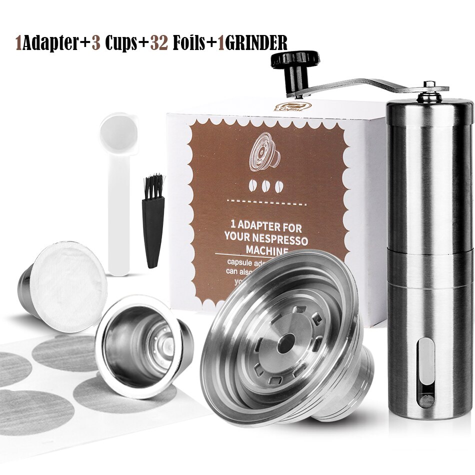 ICafilas Reusable Espresso Coffee Maker Adapter For Nespresso Convert Original Capsules to Vertuoline Capsules: Orange