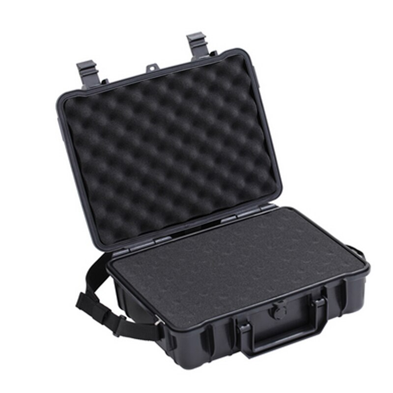 Tool case toolbox waterproof camera case with pre-cut foam Survival Portable Container Tool Carry Storage free