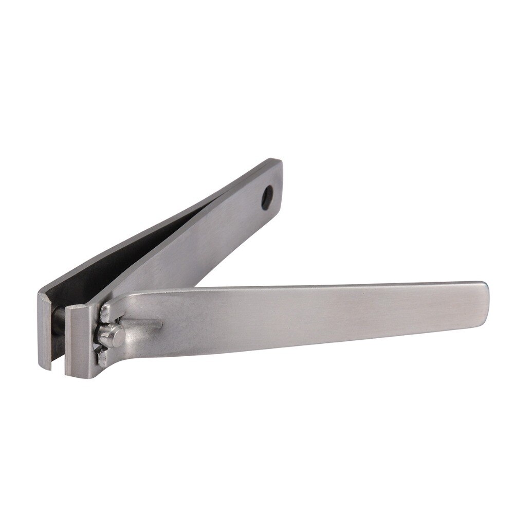 Stainless steel nail clippers trimmer finger toe scissors pedicure 1 tool