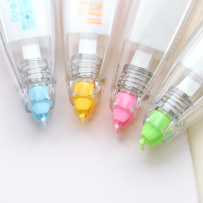 Dot Liner Highlighter Tape Decorative Marking Macaron Lace Correction Tapes for Schedule Stationery Office School Supplies A6876