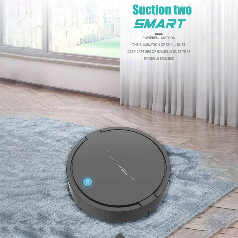 Electrodomésticos Robot aspirador inteligente recargable, máquina de barrido automático para fregar, aspiradoras robóticas