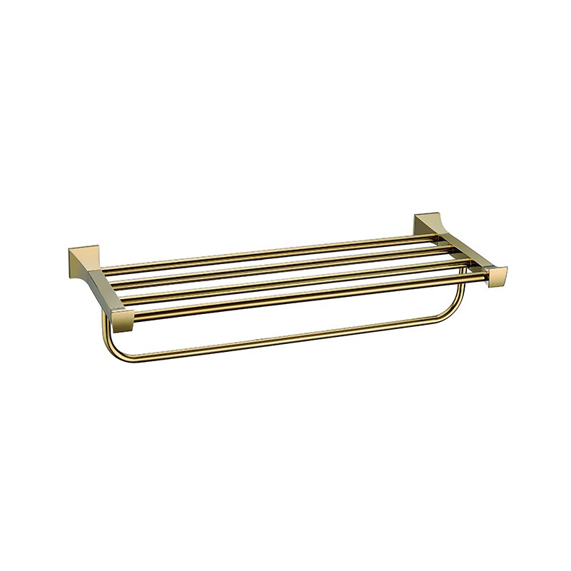 Gold Badezimmer Zubehör einstellen Wc Pinsel Halfter Papier Halfter Zauberstab Montiert Handtuch Riegel Gestell Seife Tasse Halfter Schlecht Hardware-