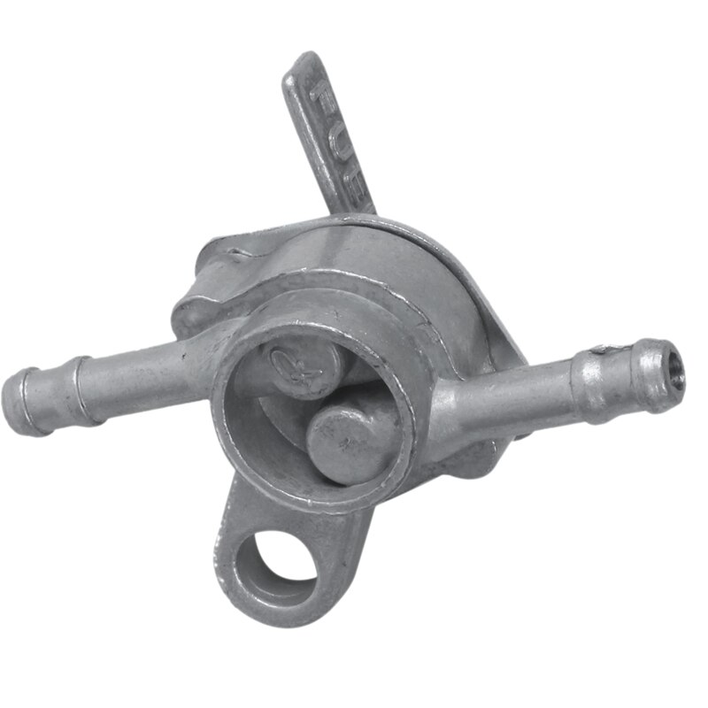 Brandstofkraan universeel 6mm voor bromfiets, scooter, motor en quad met sluitfunctie