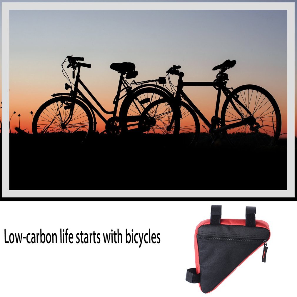 Fiets Accessoires Fiets Driehoek Tas Fiets Voor Tube Frame Telefoon Waterdichte Tas Fietsen Bike Frame Zadeltas Voor Mountainbike
