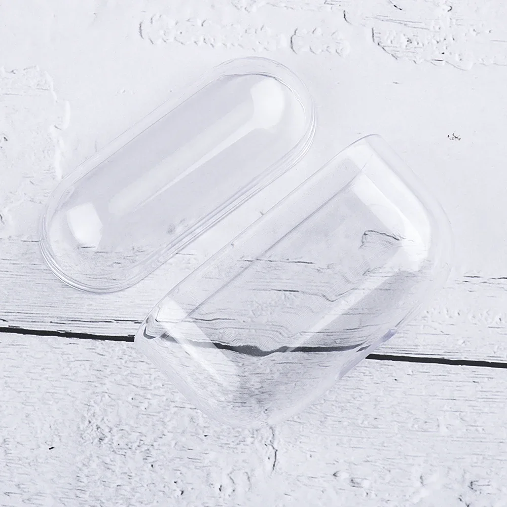 Funda transparente para auriculares para Airpods Pro 2 Generation, funda dura de TPU transparente para auriculares para Airpods 4 3 2 1: 3XS