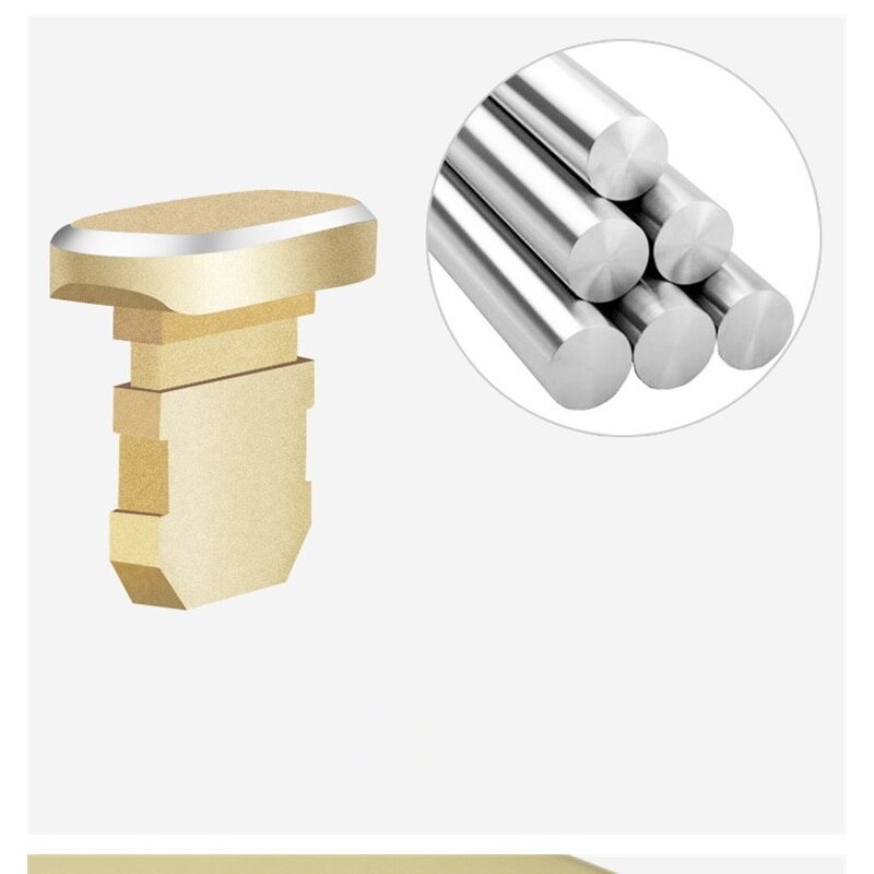 Metalen Stof Plug Poort Opladen Stof Plug voor iPhone 8 6 S 7 Plus Mini Stof Plug Voor iPhone 5 5 s SE Telefoon accessoires