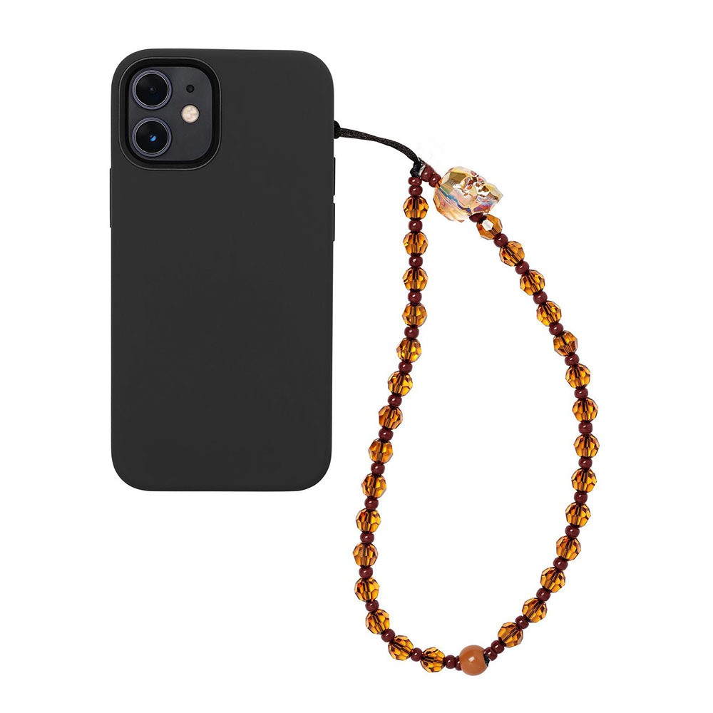 Hight Kristal Kralen Ketting Voor Mobiele Telefoon Geval Schedel Charm Telefoon Riemen Telefoon Lanyard Sieraden