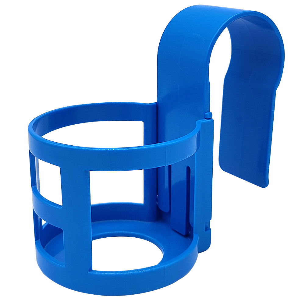 Kopholder til poolside til overjordisk swimmingpool kopholder til pool drikkeholder til pool til 2 cm eller mindre rund bar ved poolen: Himmelblå