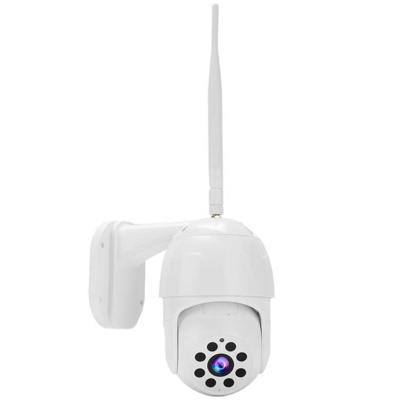 Pan Tilt Camera Night Vision Security Camera 1080P 100-240V App Afstandsbediening 350 ° Voor Thuis gebruik