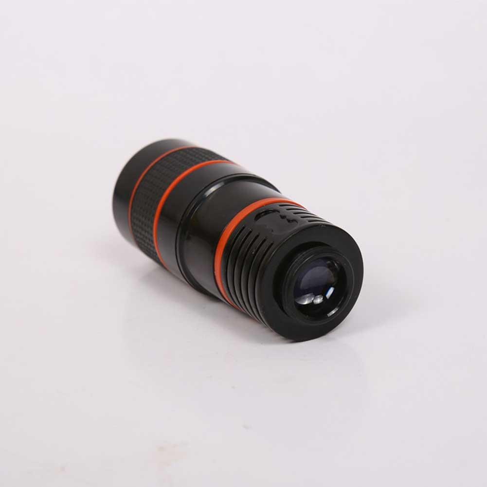 Universal Techvilla 8X Zoom Portable Mobile Phone Telescope Camera Lens Magnifier Clip for Cellphone SmartPhone photography