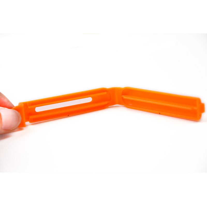 2 stk innovation af mad frisk holder plastikforseglingsklemme trompet lille