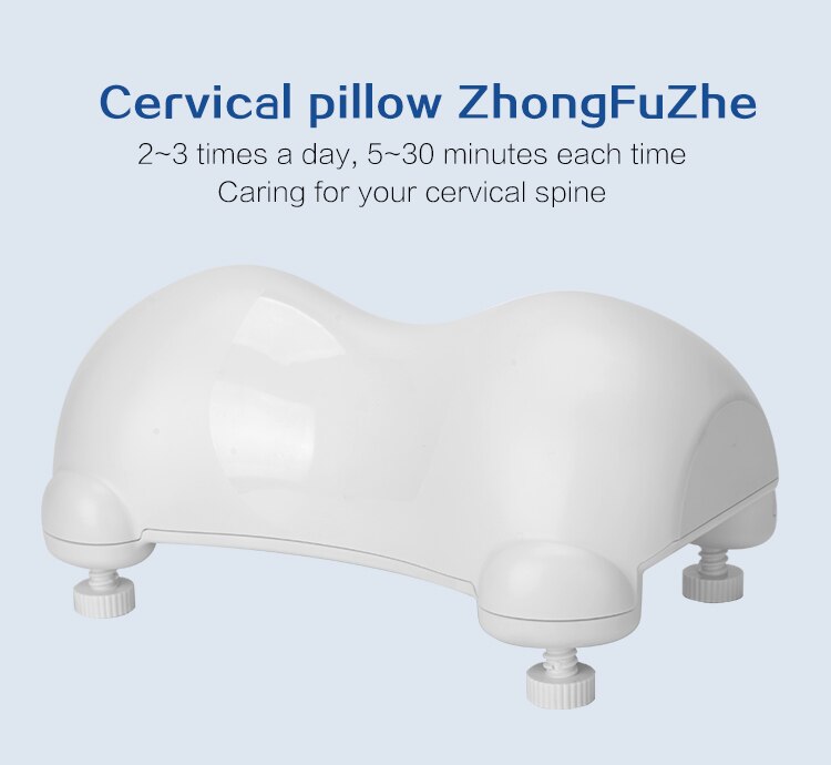 Neck Corrector Pillow Adjustable Height Cervical Vertebrae Pillow Health Care Massage Health Cervical Spine Pillow 23x14x9.5cm