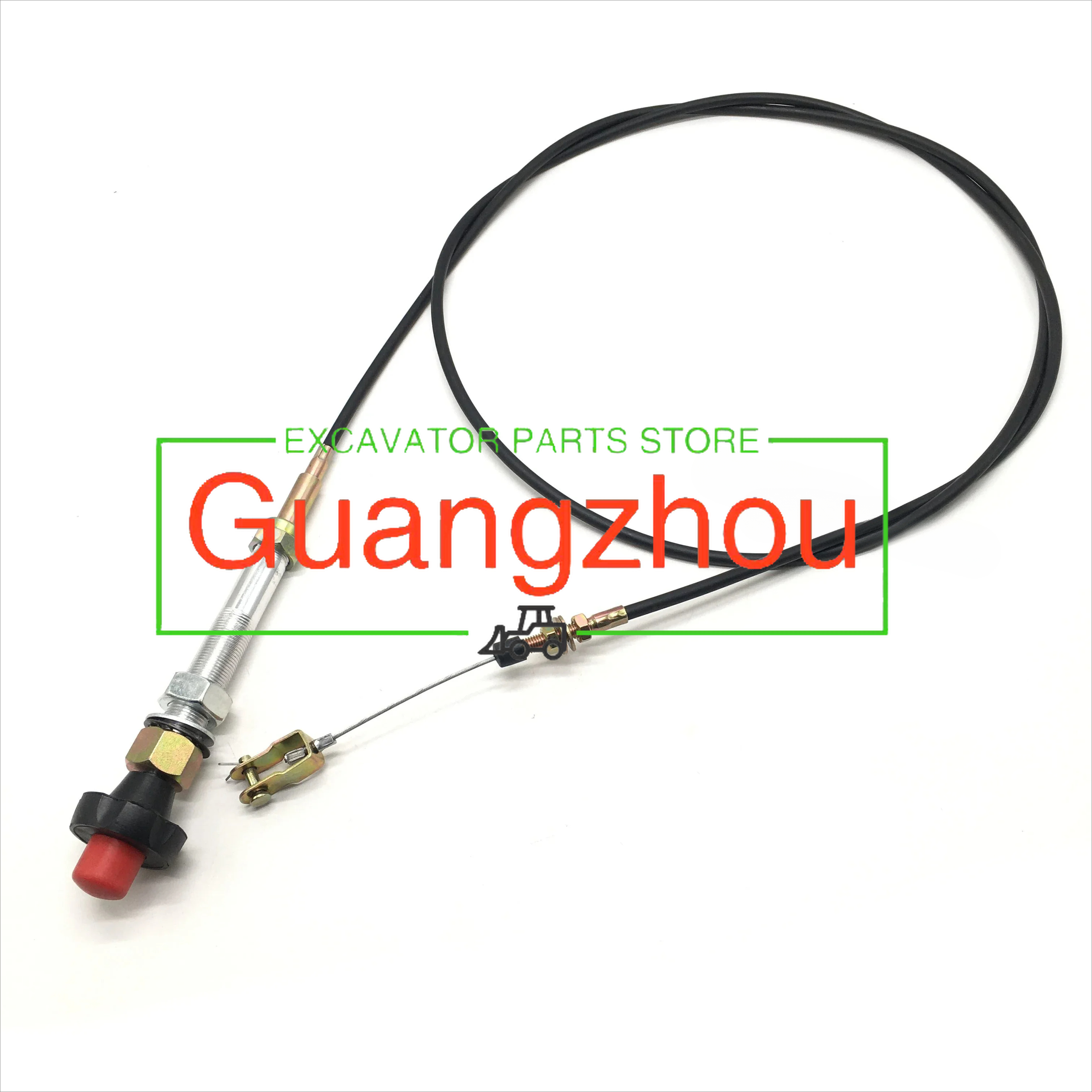 Gaskabels Graafmachine onderdelen sunward 50/60/70/80/90/150/210 gas Pull Touw Gaspedaal kabel 2.5M boot Tractor heftruck