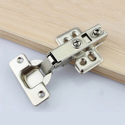 1PC Safety Door Hydraulic Hinge Soft Close Full Cover Hinge For Kitchen Cabinet Cupboard