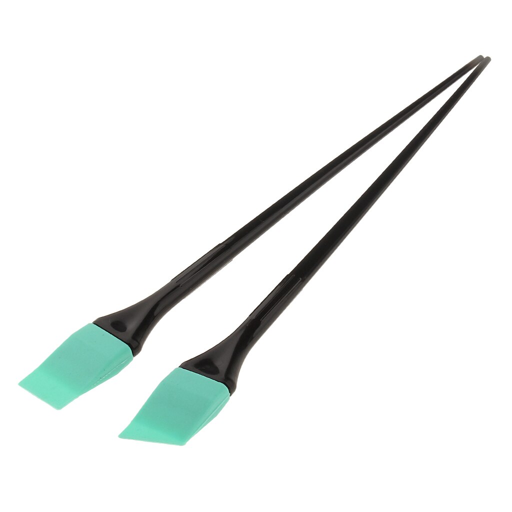 Kit applicateur de teinture de cheveux en Silicone, Lot de 6 pièces, brosse de coloration pour masque facial