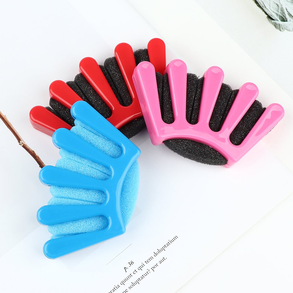 3 Colors Lady Girl's French Hair Braiding Tool Weave Sponge Plait Twist Hair Braider DIY Styling Tool Holdr Clip Hair Accessorie