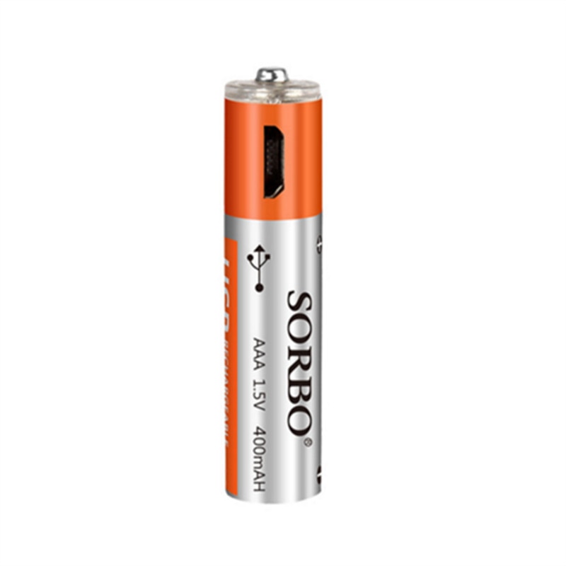 1PCS SORBO 1.5V 400mAh Li-poly Rechargeable AAA Battery For RC Toy Model Helicopter Parts