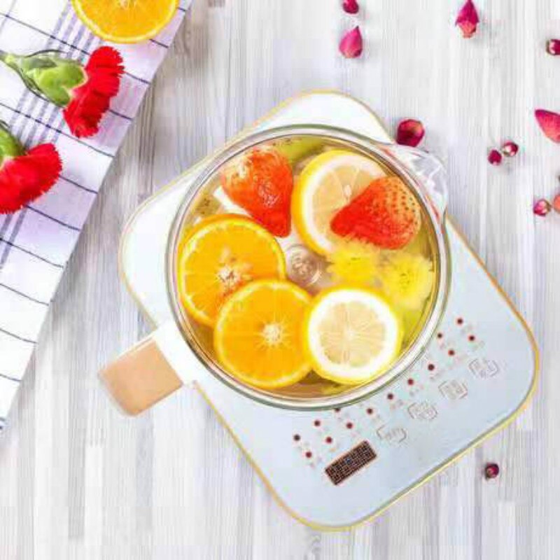 Full Auto Function Thickened Glass Electric Kettle Electric Kettle Frying Pot