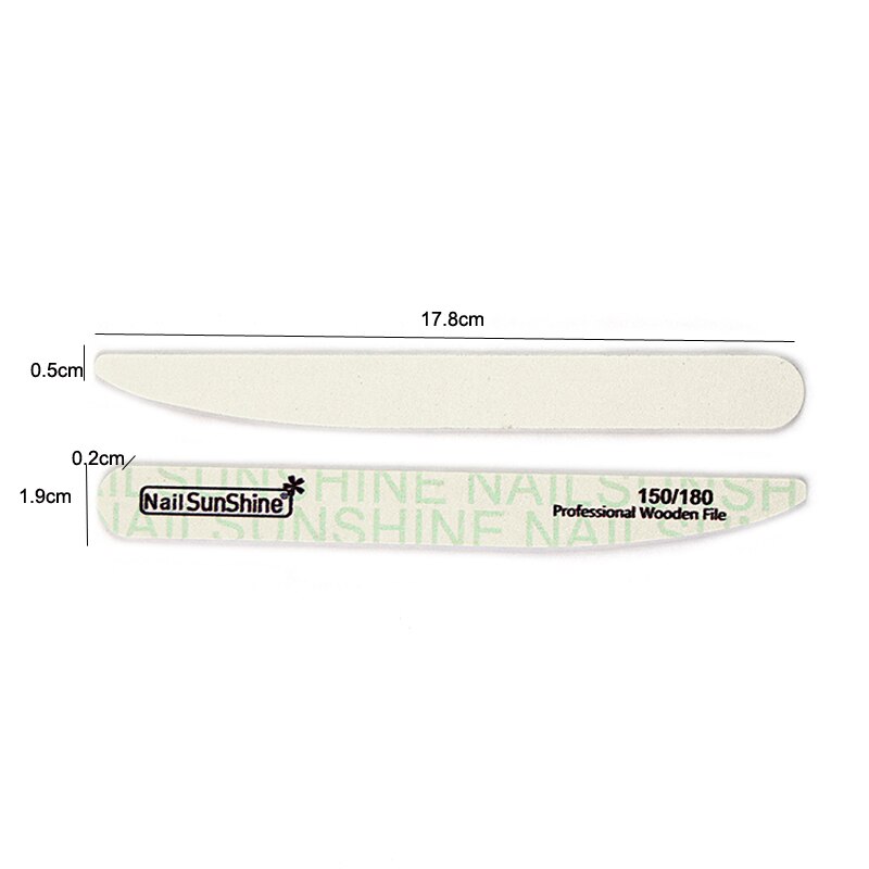 8 Stks/partij Professionele Nagelvijlen 100/120/150/180/240 Nagels Bestand Dubbele Kanten Schuren Buffing Block Tips Nail Gereedschap