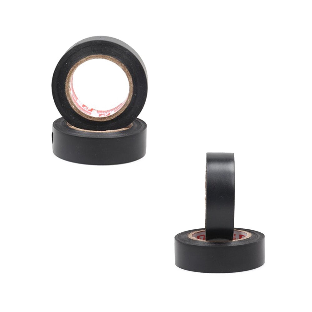 1 Rolls Vinyl Pvc Black Insulated Electrical Tape Self-bonding Rubber Waterproof Tape Rubber Insulated Adhesive Black Tape