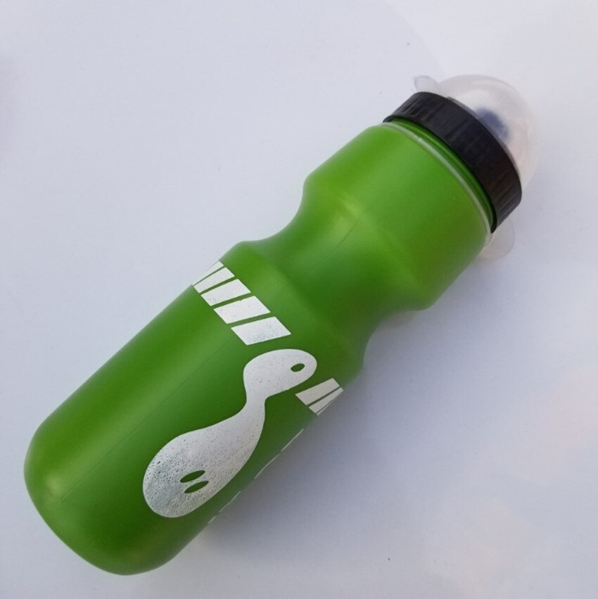 Mountainbike Fiets Water Drink Fles Buitensporten Plastic Draagbare Ketel Water Fles Lekvrij Drinkware: green