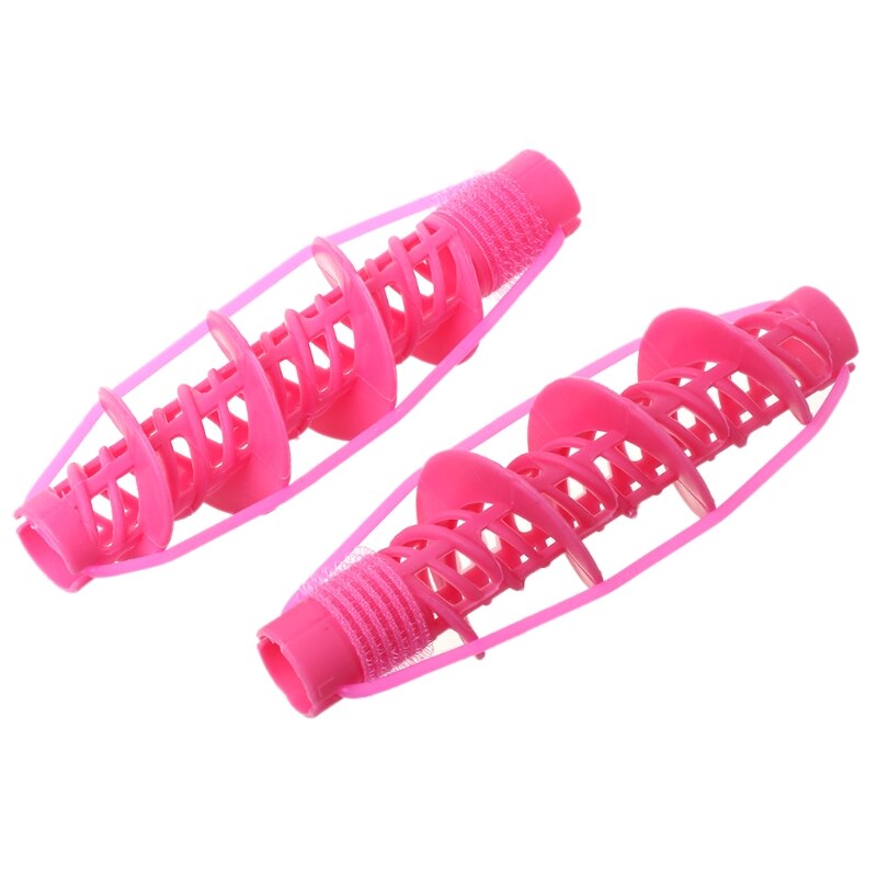 2Pcs Hair Curlers Rollers Magic Spiral Curling DIY Hairstyle Tools Salon Hair Styling Accessory