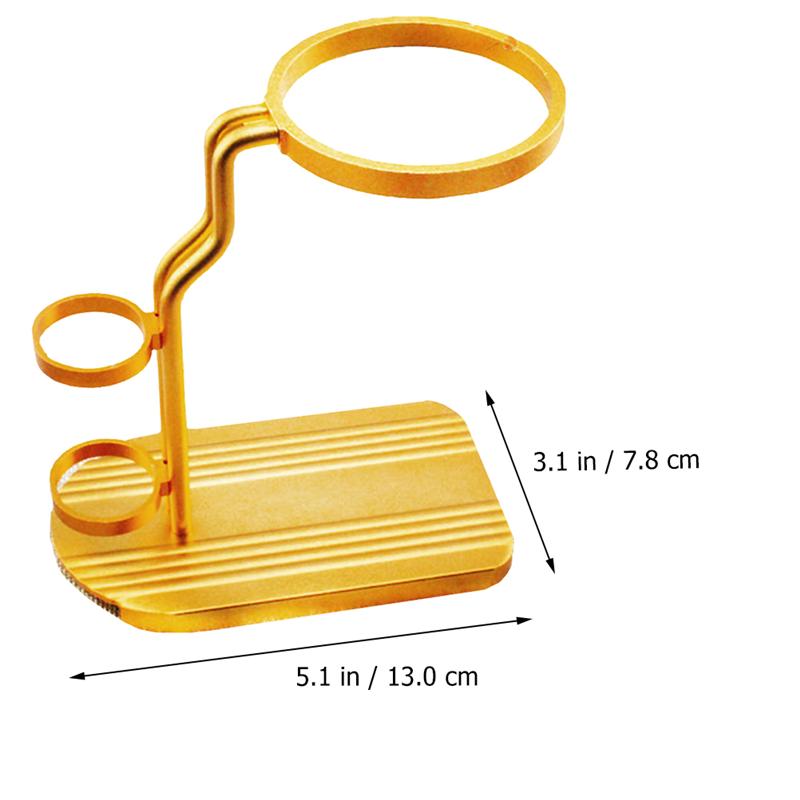 Alloy Tea Strainer Stand Rack Tea Filter Bracket Manual Pour Over Drip Coffee Tea Strainer Shelf Teaware