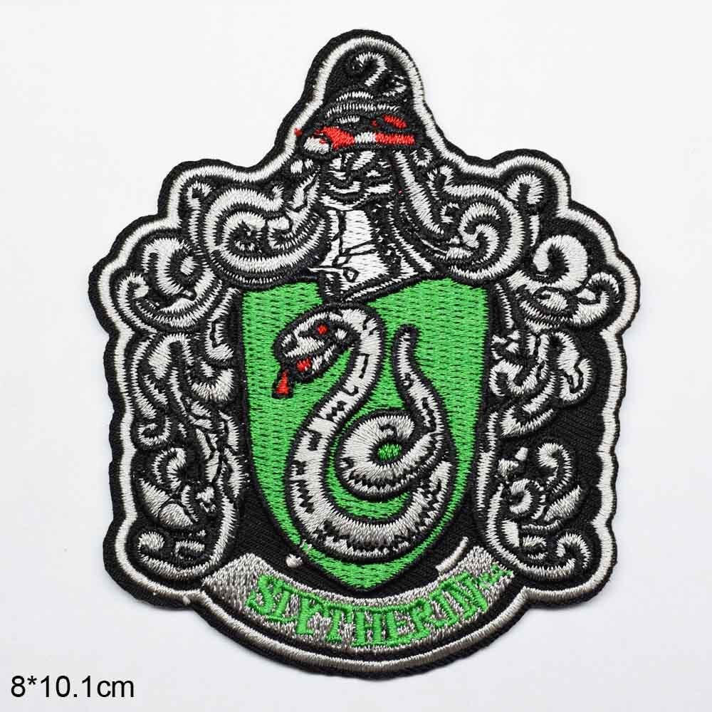 Snake Leeuw Ijzer Op Zweinstein Ravenclaw Gryffindor Crest Huffelpuf Slytherin Geborduurde Kleding Patches Voor Kleding: da da she