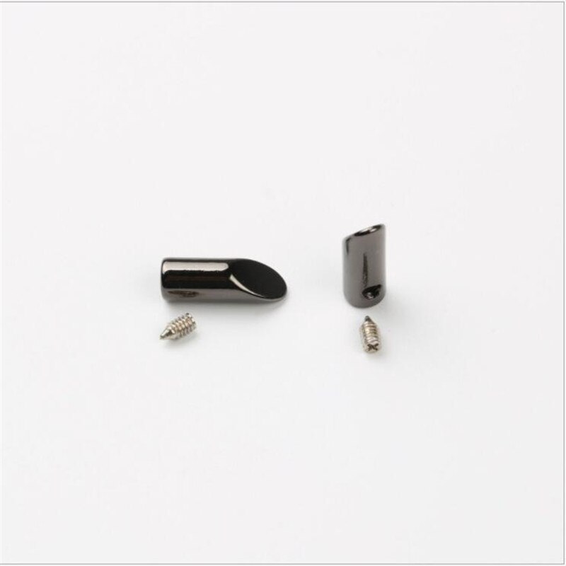 Stopper Cord Ends Lock Metal buckle for Bag Shoes Sportswear Garment Lanyard Accessories 30pcs: gunblack