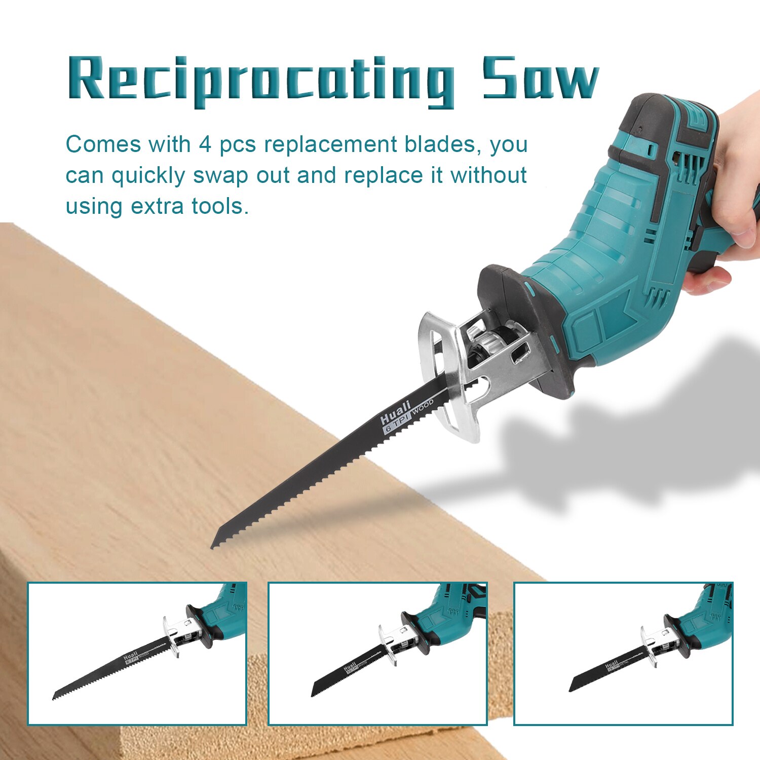 Portable Multifunctional Reciprocating Saws Outdoor Saber Saw Electric Power Tools for Cutting Wood Iron Sheet Plastics