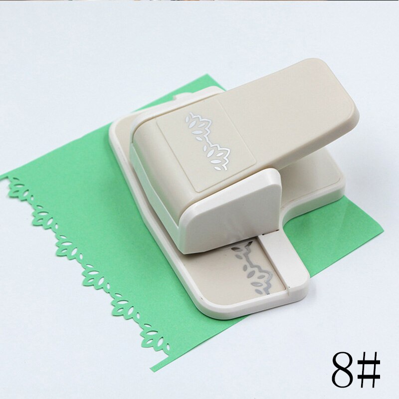Punzones de borde , punzones de encaje decorativo, desplazamiento de bordes, perforación en relieve para tarjetas de álbum de recortes, SMD66, novedad: 08