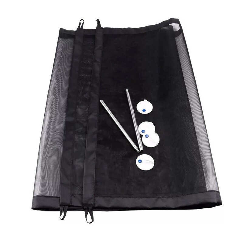 Folding portable Pet Straight Dog Black Home Grid Guard Security Guard and Install Pet Dog Safety Enclosure Dog Fences