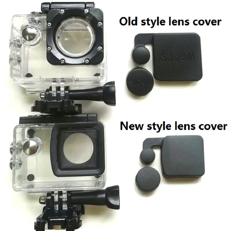 /Oude Model SJCAM Clownfish 4000 Lens Cap Cover En Kap Voor SJCAM SJ4000 WIFI/SJ4000 + Waterdicht behuizing Case Sport Camera