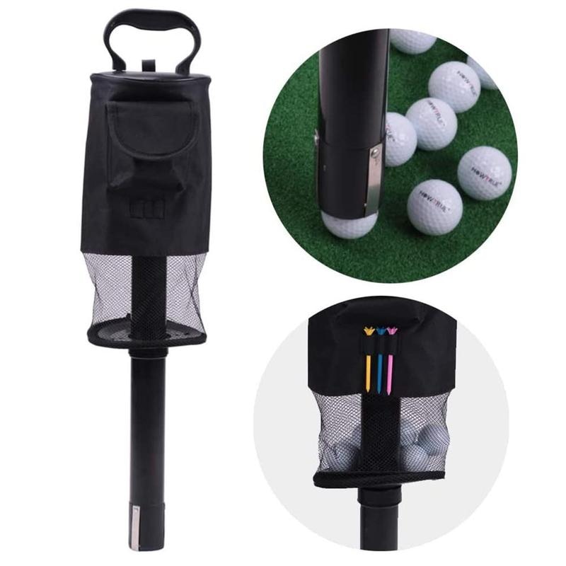 Golfbal Pick Up Shag Tas Houder Met Plastic Buis Retriever Picker Grabber Golf Leveringen