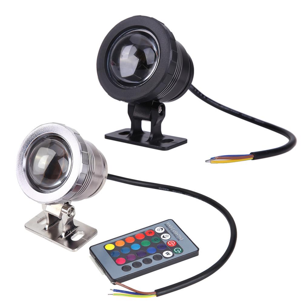 Onderwater Spotlight Rgb 16 Kleuren Led Onderwater Licht Zwembad Vijver Tank Home Duurzaam Onderwater Licht Aquarium Tuin
