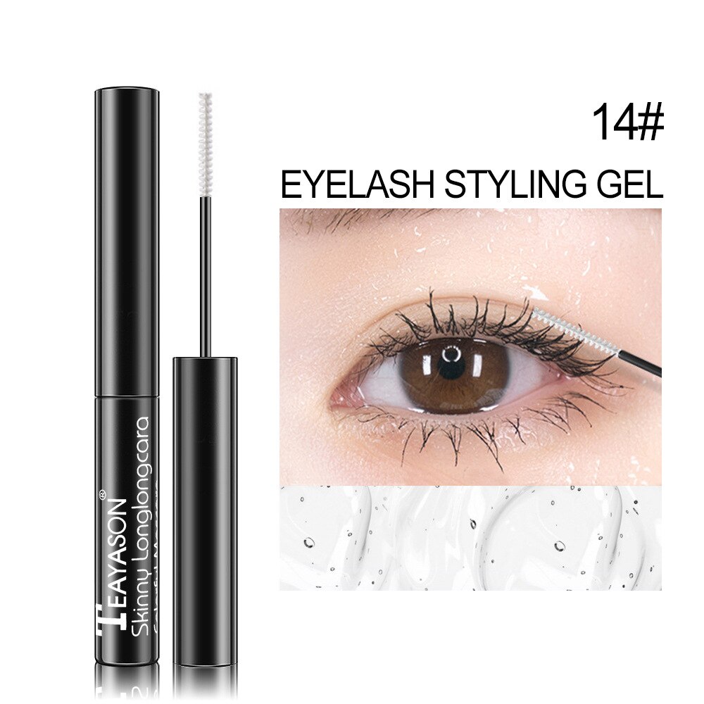 Kleur Mascara Waterproof Langdurige Blauw Groen Rood Zwart Wit Kleur Mascara Curling Verlenging Wimpers: 14