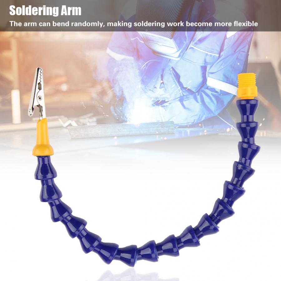 1PC Flexible Soldering Adjustable Arm for Helping Hand Soldering Station PCB Fixture Repairing Arms Soldering Station Part