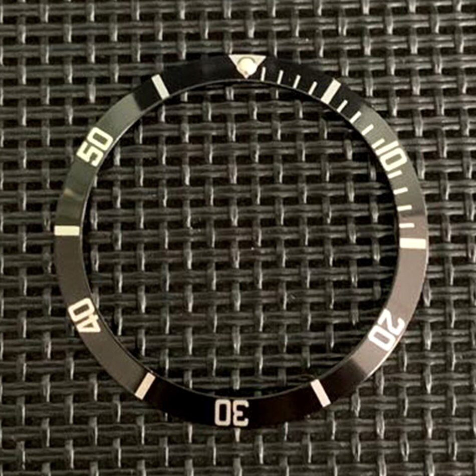 Accesorios para reloj bisel de aluminio diámetro exterior 36,5 diámetro interior 30,6mm HJ67