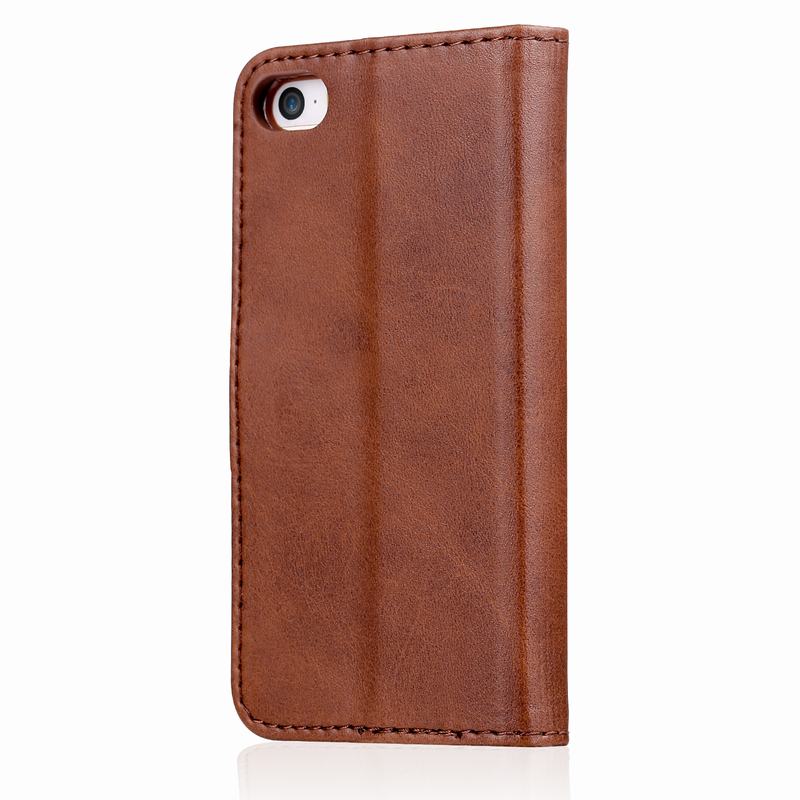 PU Leather Case Voor iPhone 5 s Case Wallet Flip Cover iPhone 5 SE Case Luxe Vintage Boek Telefoon gevallen Met Kaarthouder