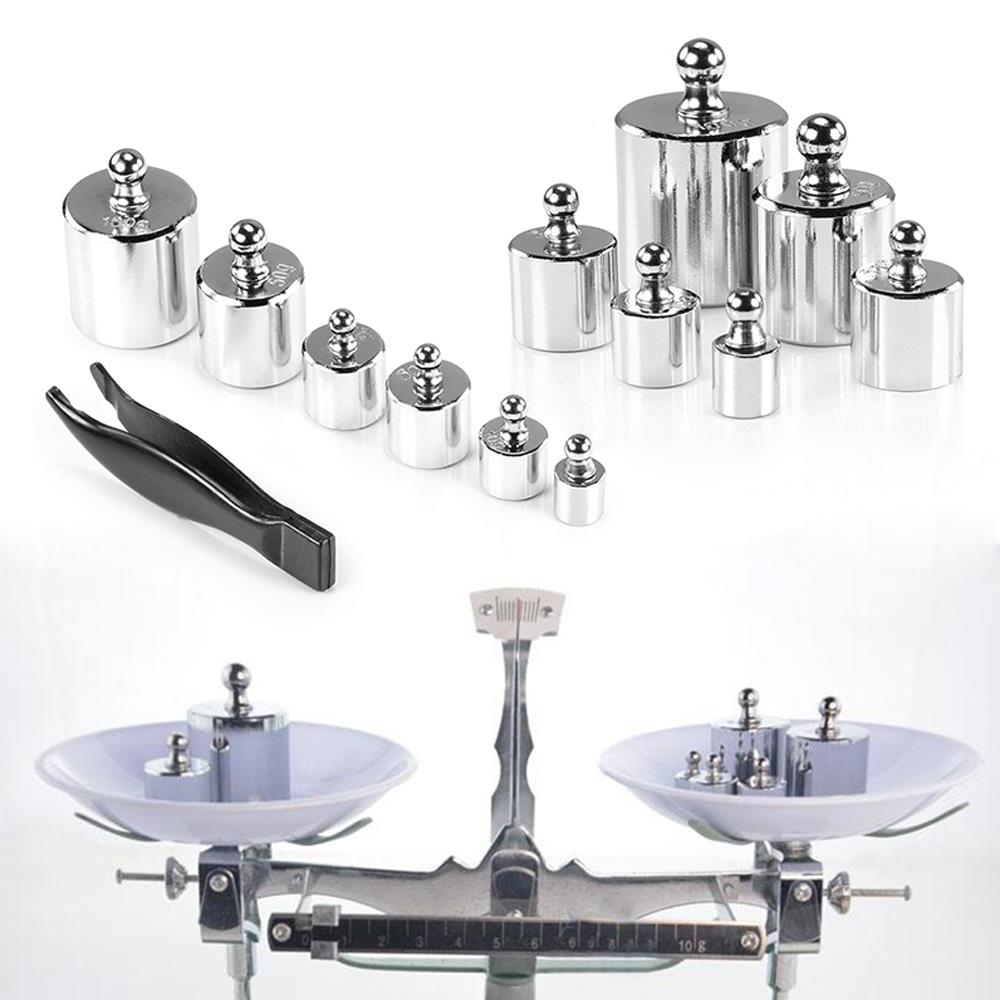 Electrical Test Equipment Chrome Weight Calibration 100g/50g/20g/10g/5g for Digital Office Industrial Gram Scale Silver