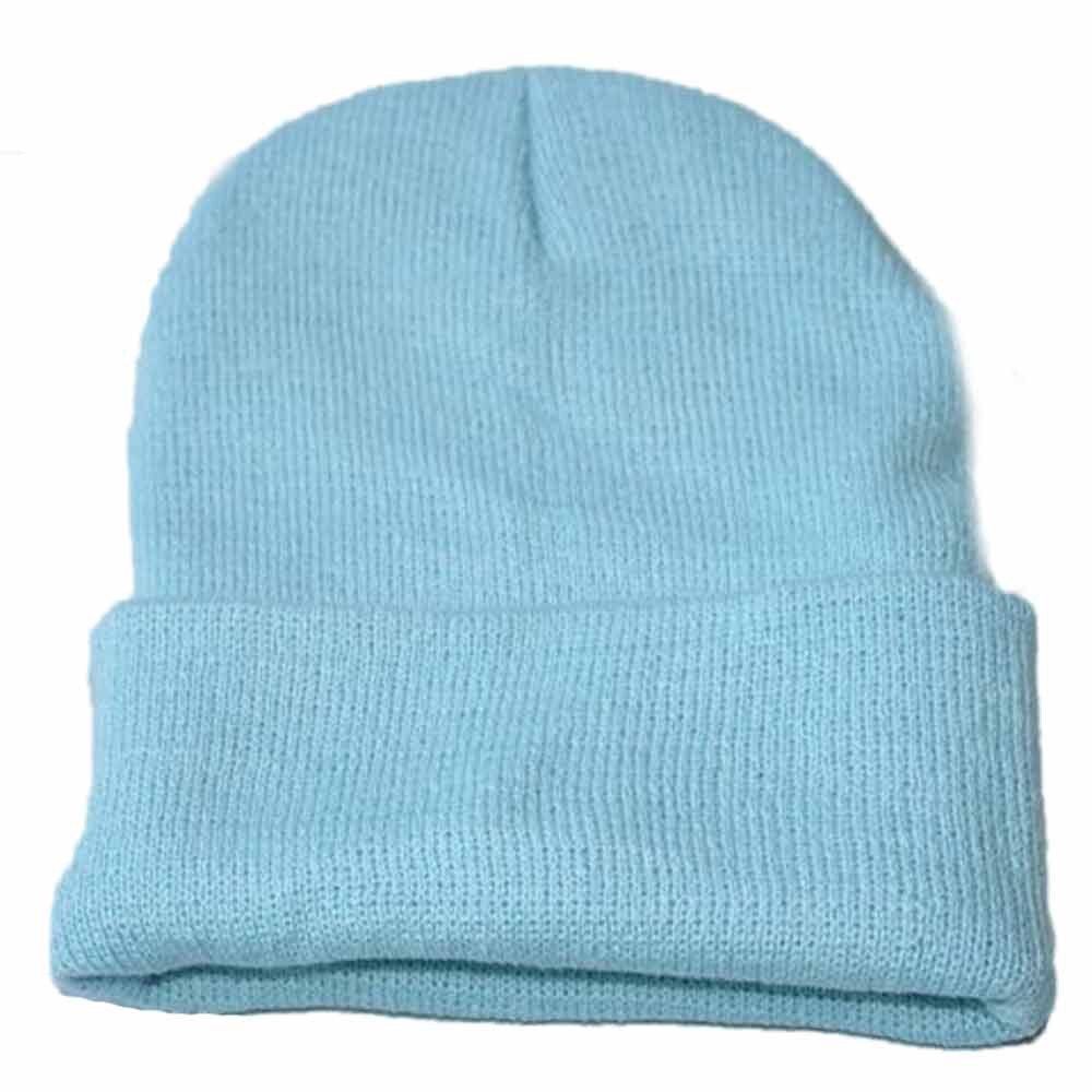 Unisexe Slouchy tricot bonnet Hip Hop casquette hiver Ski adulte chapeau Hip-hop tricoté acrylique fibres chapeau en stock #25: h