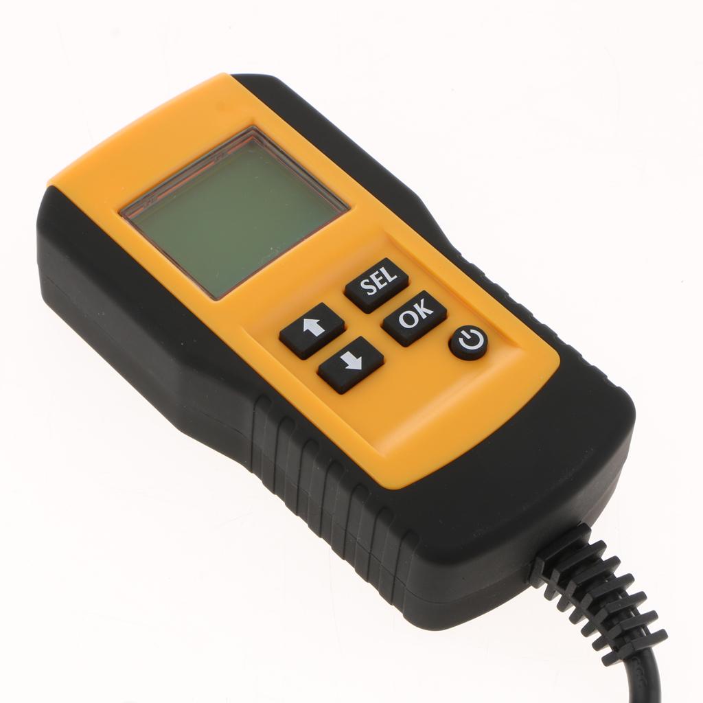 Automotive Battery Tester - Charging System and Battery Load Tester Analyzer 0-1995 CCA for 12V Cars/SUVs/ Trucks