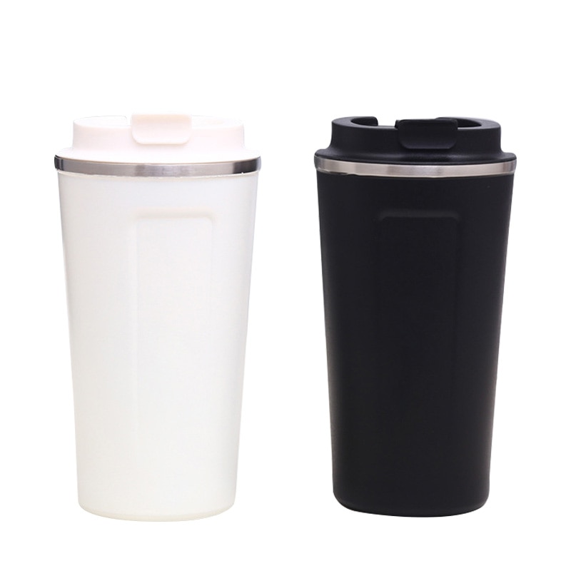 Stijl Dubbele Rvs Beker Auto Thermos Mok Leak_Proof Reizen Thermo Cup Thermosmug Voor